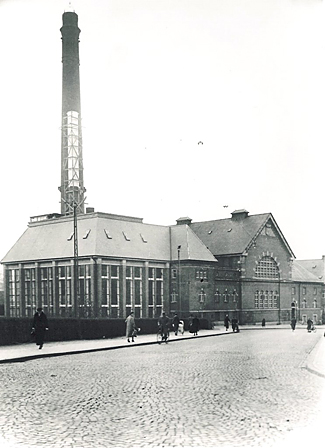 Kraftværk på Klosterbakken i Odense